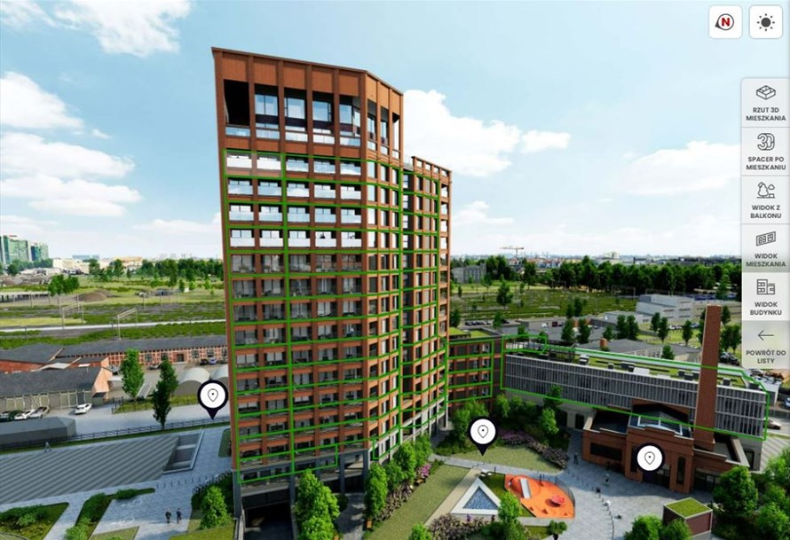 Widok Budynku Kolejova